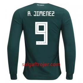 Mexico Fodboldtrøjer R.Jimenez 9 Hjemmebanesæt VM 2018 Langærmet